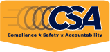 Compliance, Safety, Accountability Logo